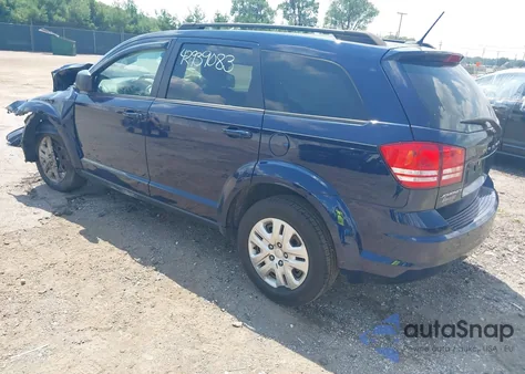 2018 Dodge Journey Se из США, поврежденный, VIN 3C4PDCAB7JT218591